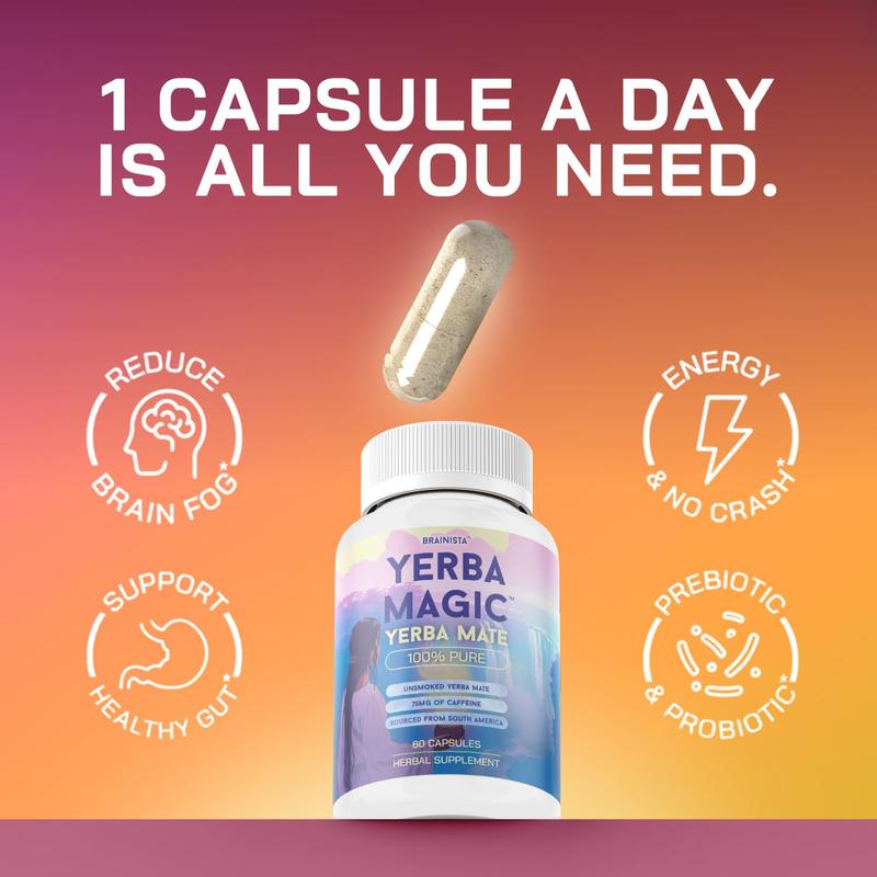 Pure Yerba Magic Capsules - 5 in 1 Superblend