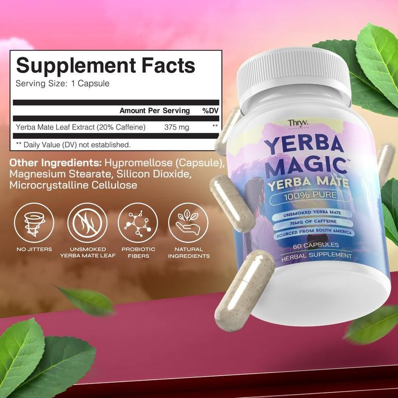 Pure Yerba Magic Capsules - 5 in 1 Superblend