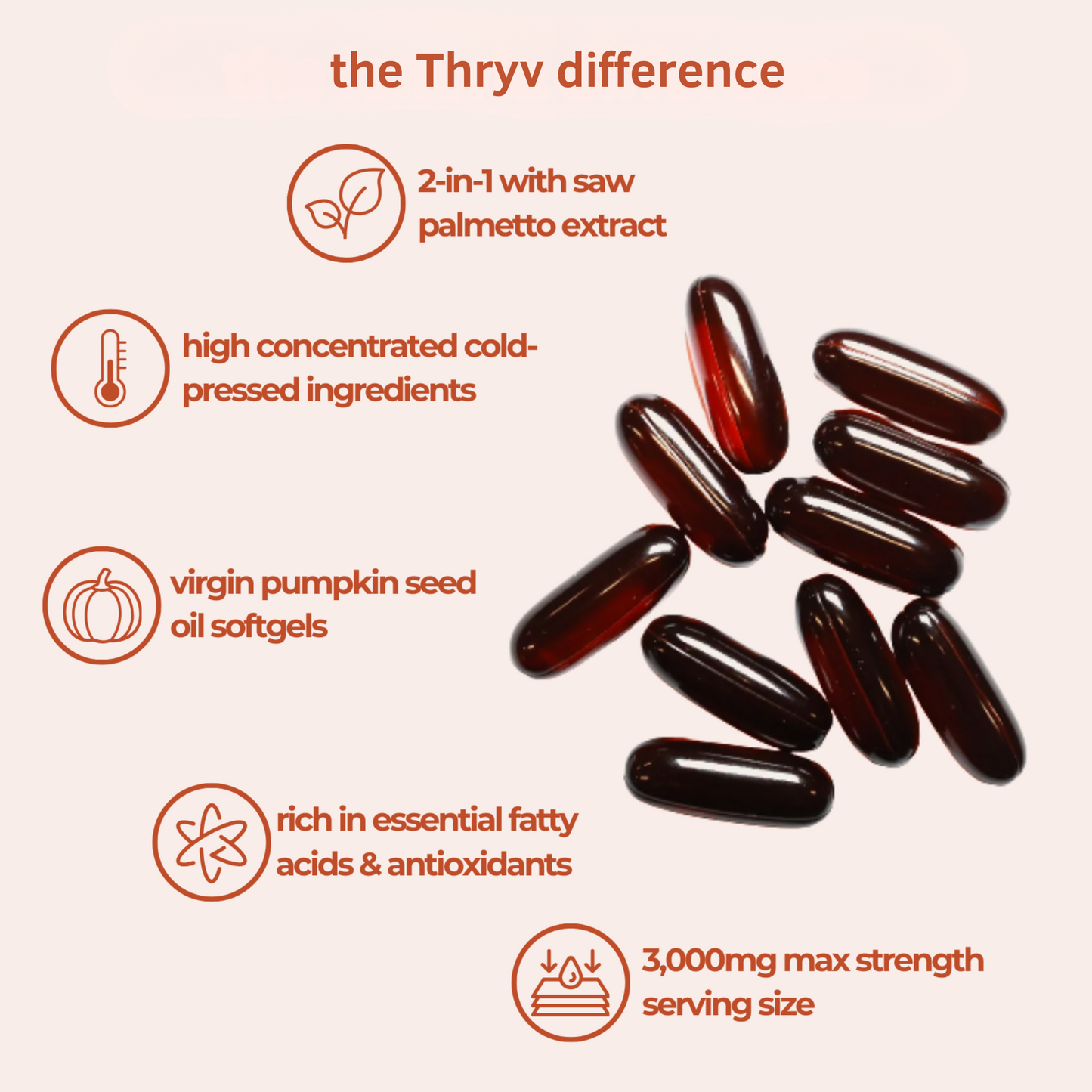 Pumpkin Seed Oil Softgels